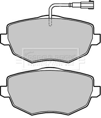 BORG & BECK Jarrupala, levyjarru BBP2423